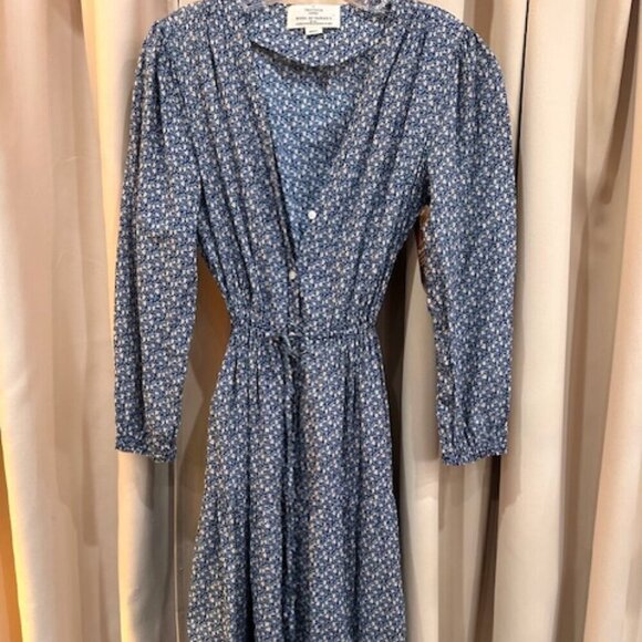 Trovata Birds of Paradise Midi dress long sleeve size S - Picture 1 of 5